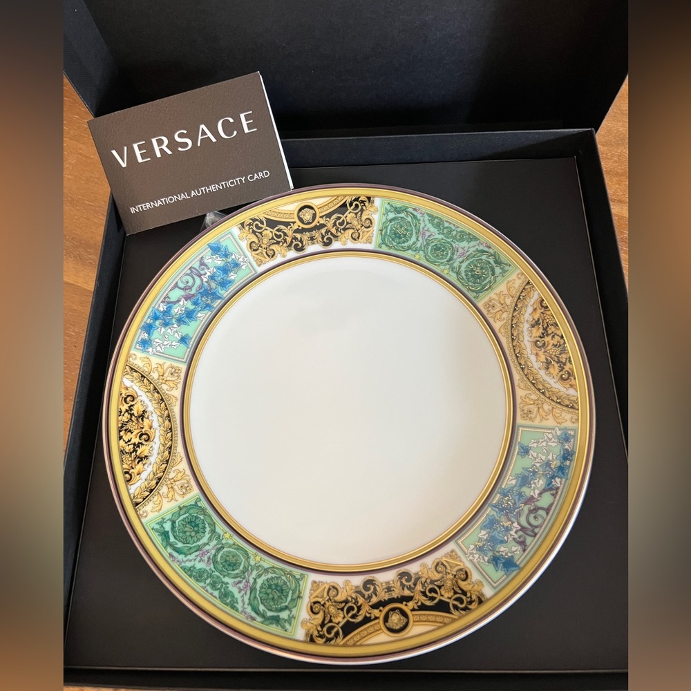 Versace Barocco Mosaic Plates, 2 available